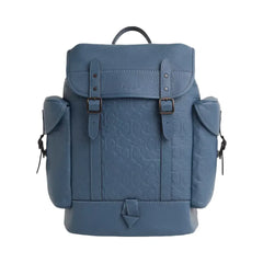 Coach Restored Hitch Backpack In Signature Leather Denim