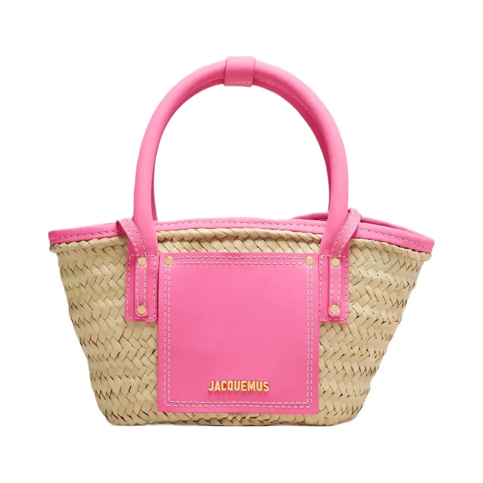 Jacquemus Le Petit Panier Soli Dark Pink
