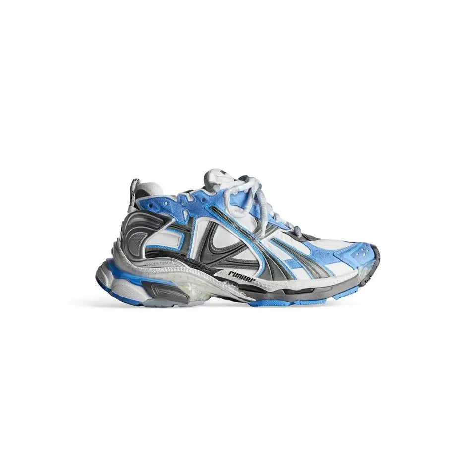 Balenciaga Runner Blue White Grey