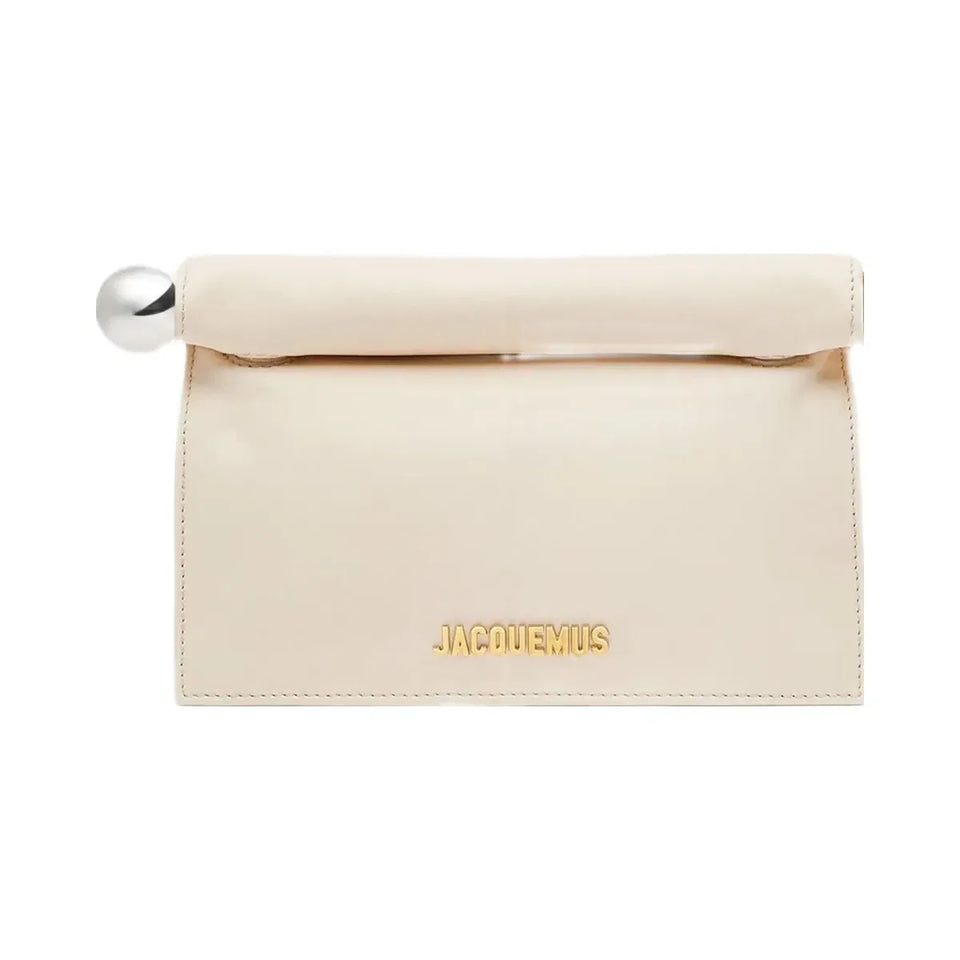 Jacquemus La Petite Pochette Rond C Light Ivory