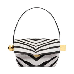 Jacquemus Le Rond Carre Black/White Zebra