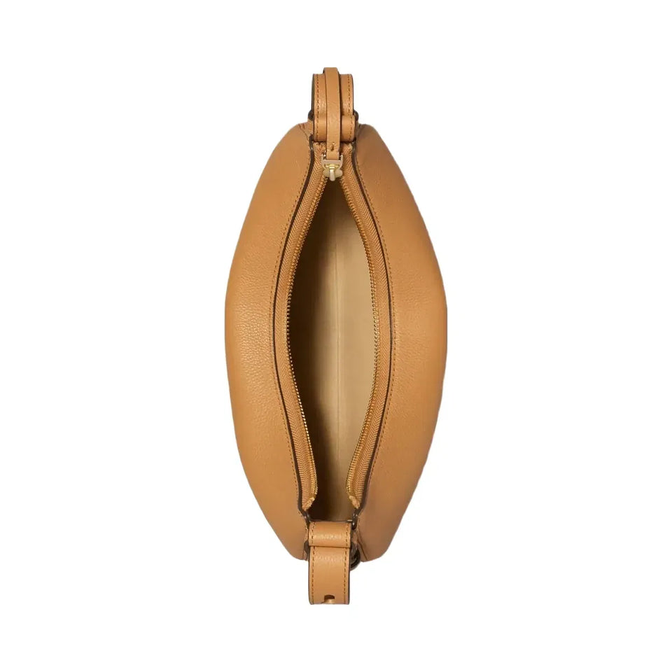 Tory Burch Romy Half Moon Bag Tiramisu