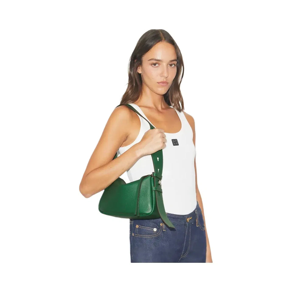 Tory Burch Small Romy Shoulder Bag Dark Kale