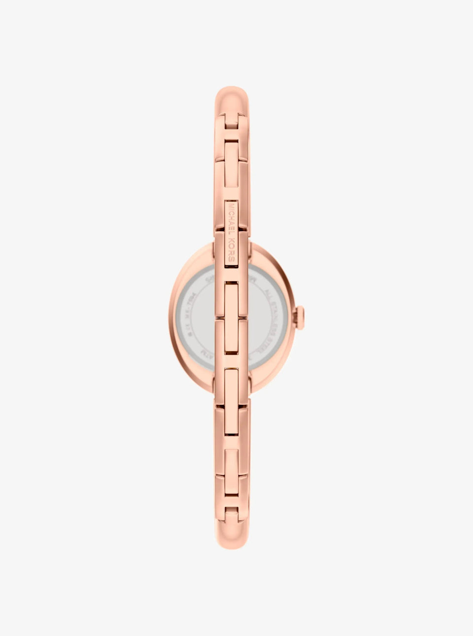 Michael Kors Petite Maude Rose Gold-Tone Bangle Watch