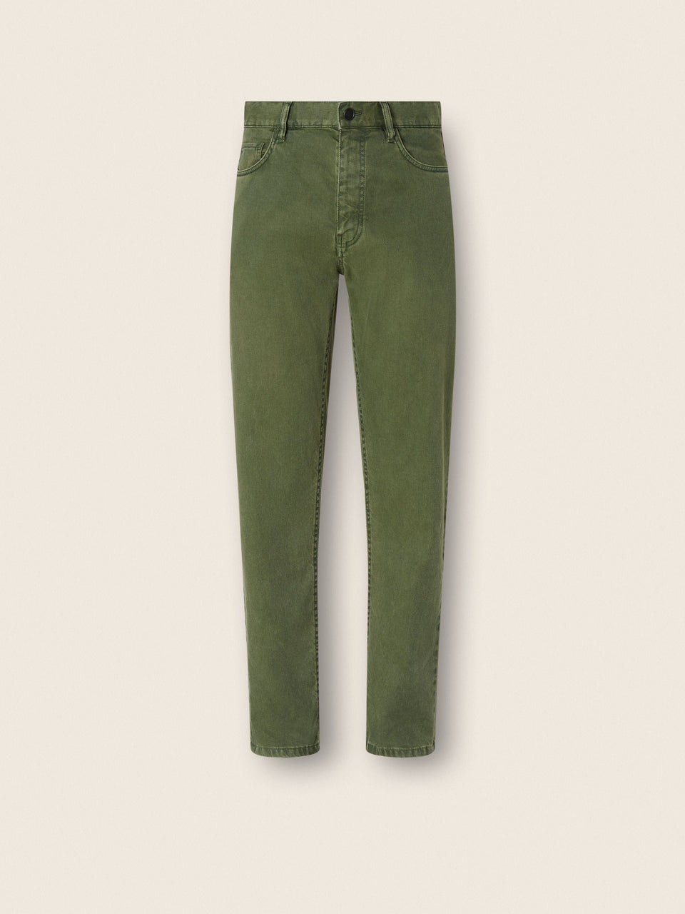 Zegna Pine Green Stretch Cotton And Linen Roccia Pants