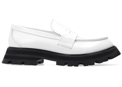 Alexander McQueen Wmns Wander Loafer 'White Black'