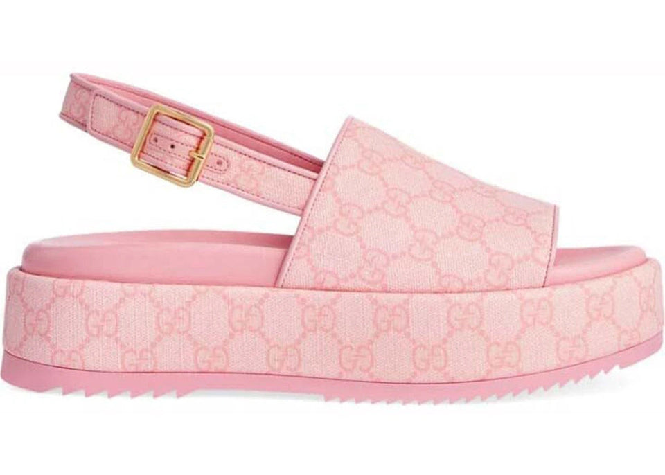Gucci Wmns Platform GG Sandal 'Pink'