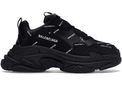 Balenciaga Wmns Triple S Sneaker 'Black Logo'