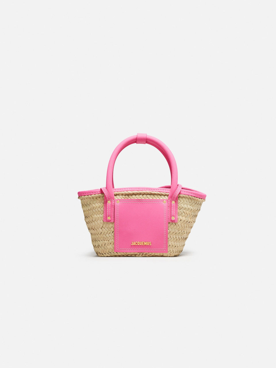 Jacquemus Le Petit Panier Soli Dark Pink