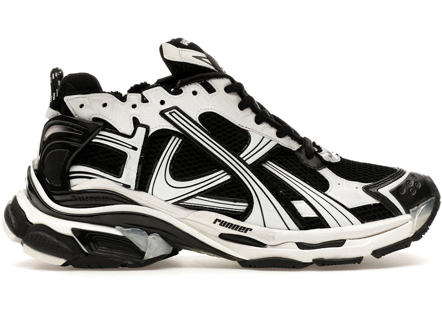 Balenciaga Runner Black White