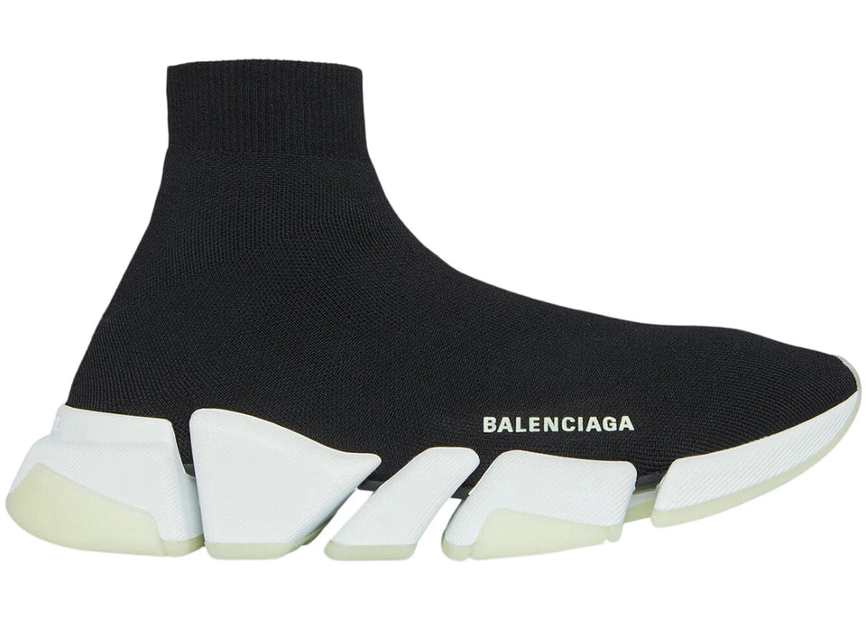 Balenciaga Speed 2.0 Sneaker Black Glow In The Dark