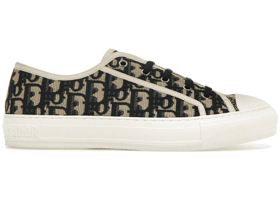 Dior Walk'N'Dior Oblique Navy Canvas (Women'S)