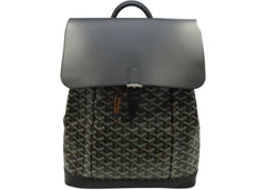 Goyard Alpin Backpack Goyardine Black