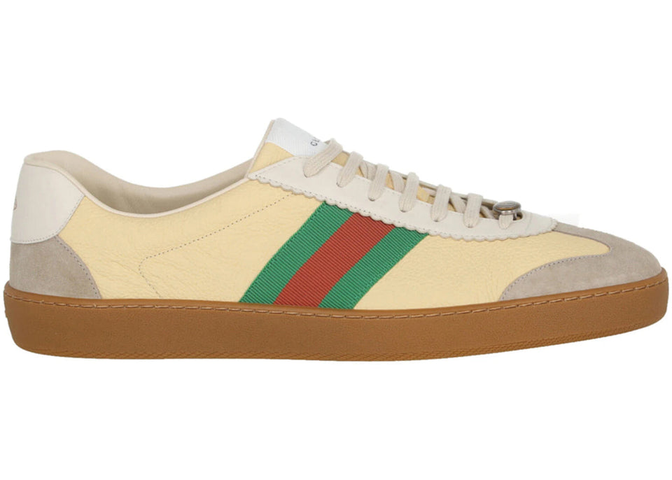 Gucci G74 Web Low Sneakers Oatmeal