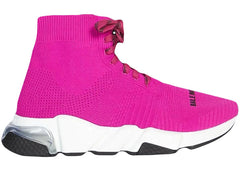 Balenciaga Wmns Speed Lace Up Sneaker 'Magenta'