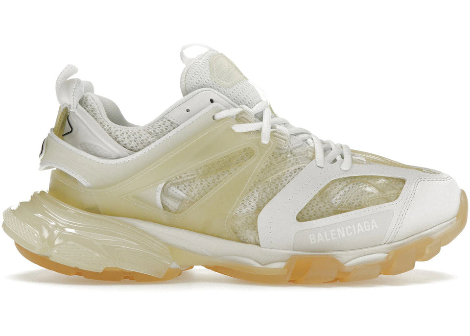 Balenciaga Track Clear Sole White