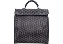 Goyard Saint Léger Backpack Navy Blue
