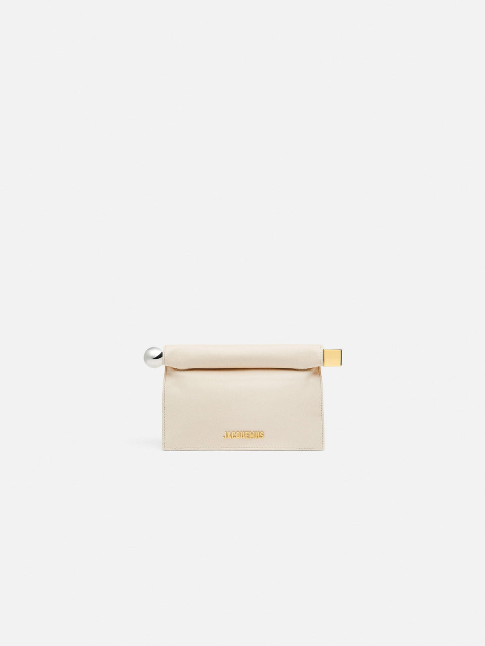 Jacquemus La Petite Pochette Rond C Light Ivory