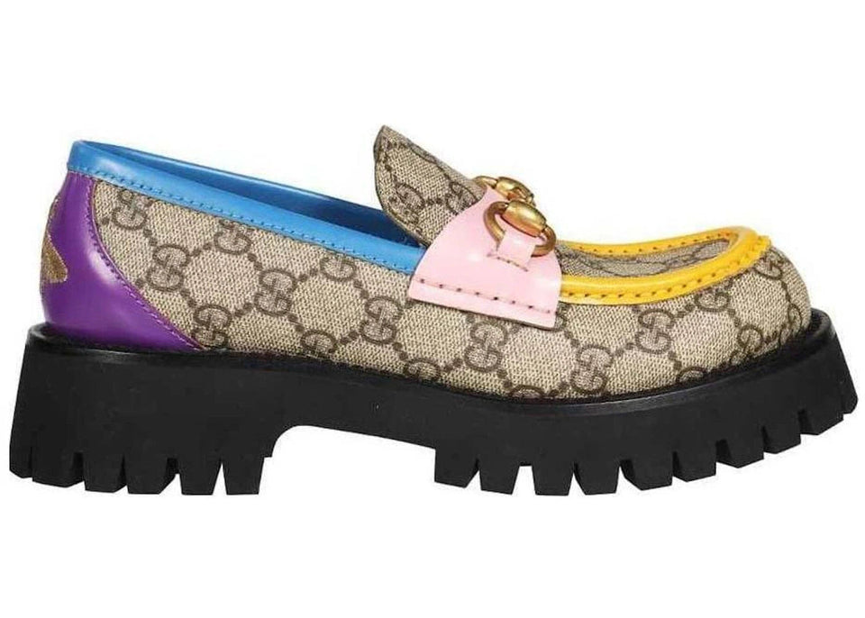 Gucci Wmns Horsebit Loafer 'GG Monogram - Beige Multi-Color'