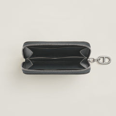 Hermes Zipengo Chaine D'Ancre Compact Card Holder Poussire