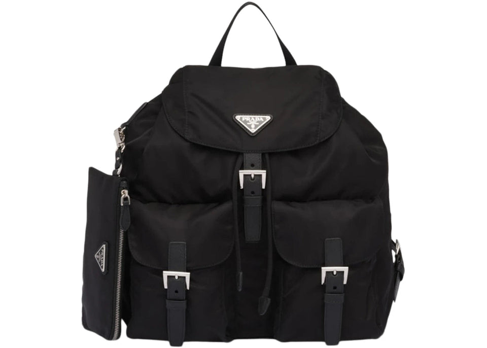 Prada Re-Nylon Backpack Medium Black