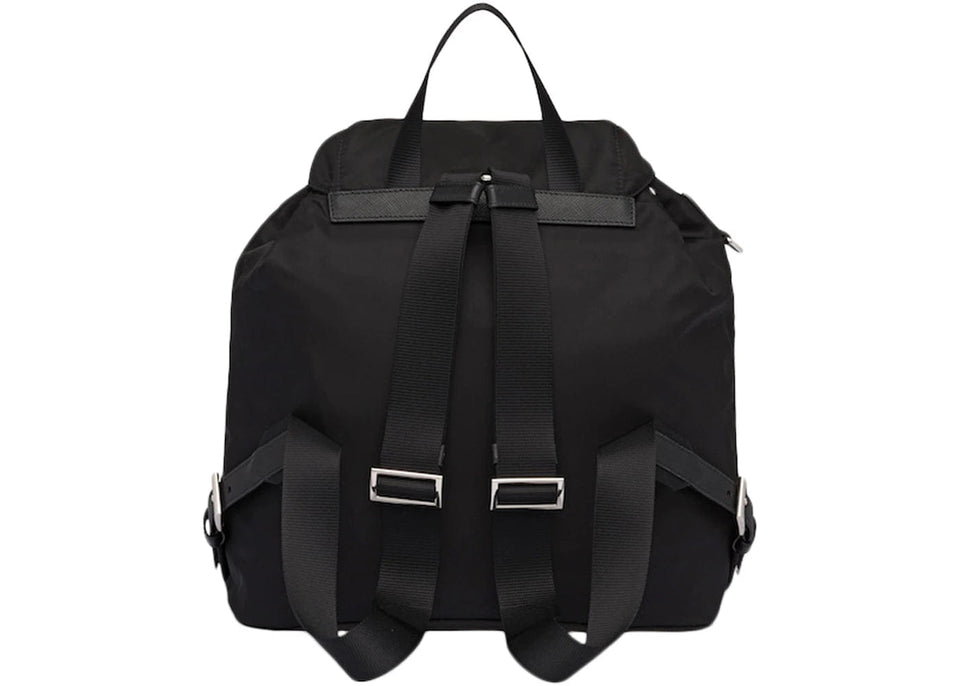 Prada Re-Nylon Backpack Medium Black