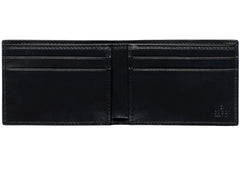 Gucci Gg Embossed Bi-Fold Wallet Black