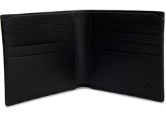 Gucci Kingsnake Wallet Gg Supreme 8 Card Slots Black