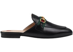 Gucci Princetown Slipper Black Web Leather