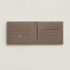 Hermes Citizen Twill Compact Card Holder