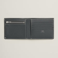 Hermes H Sellier Compact Wallet Noir