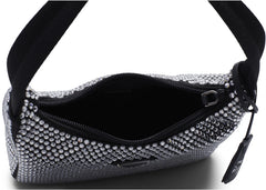 Prada Re-Edition 2000 Crystal Mini Bag Black