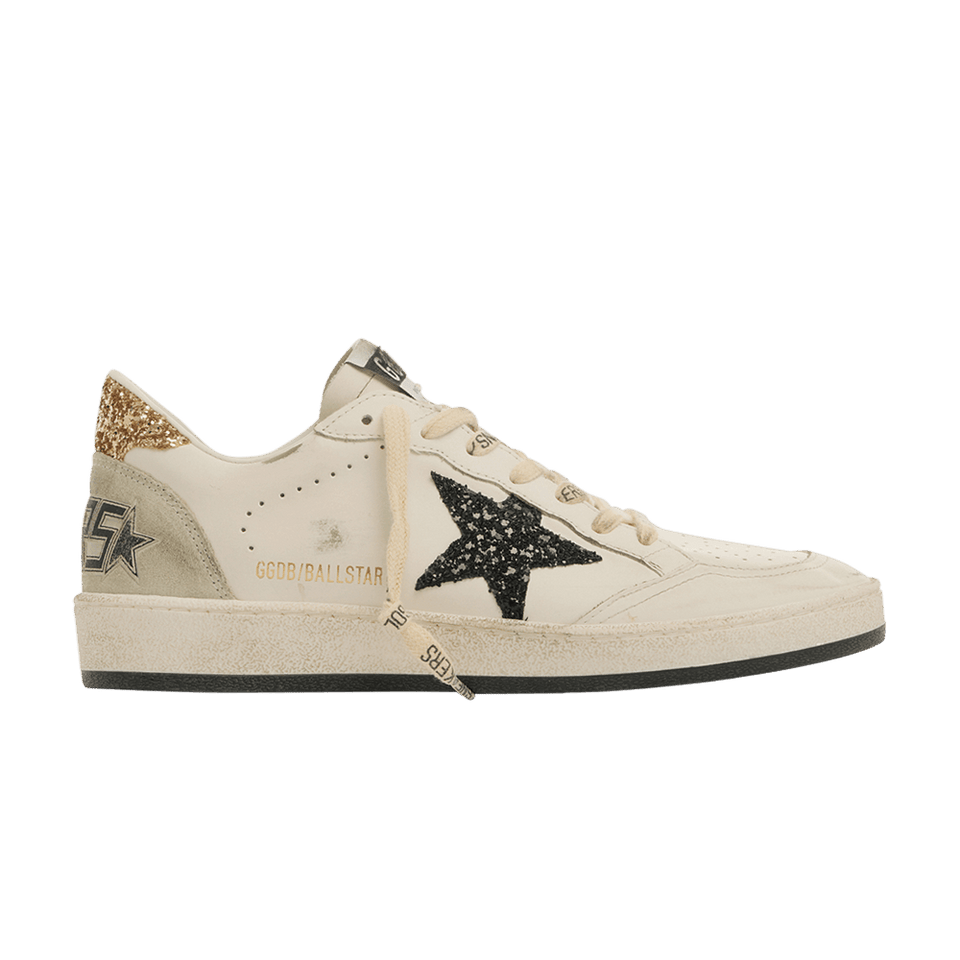 Golden Goose Wmns Ballstar 'Black Gold Ice'