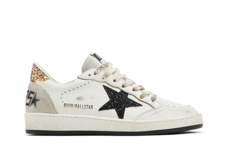 Golden Goose Wmns Ballstar 'Black Gold Ice'
