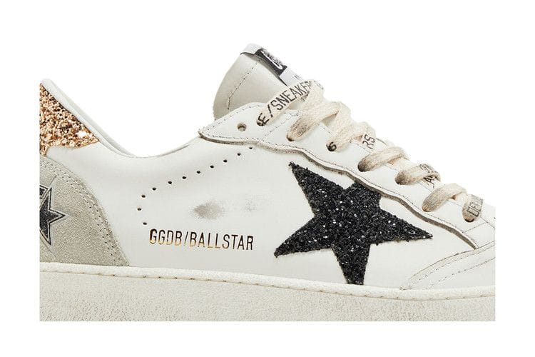 Golden Goose Wmns Ballstar 'Black Gold Ice'