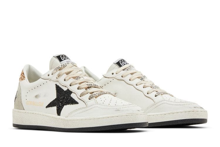 Golden Goose Wmns Ballstar 'Black Gold Ice'