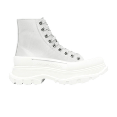 Alexander McQueen Wmns Tread Slick Boot 'Silver'