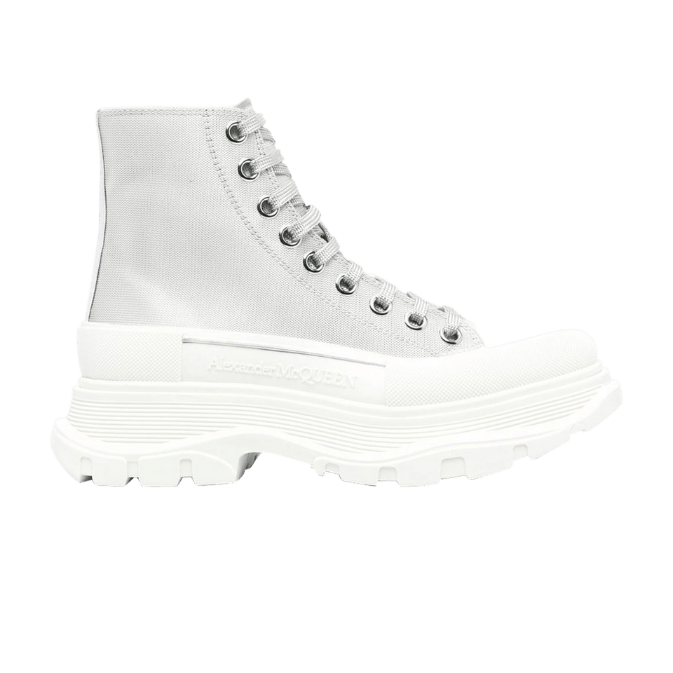 Alexander McQueen Wmns Tread Slick Boot 'Silver'