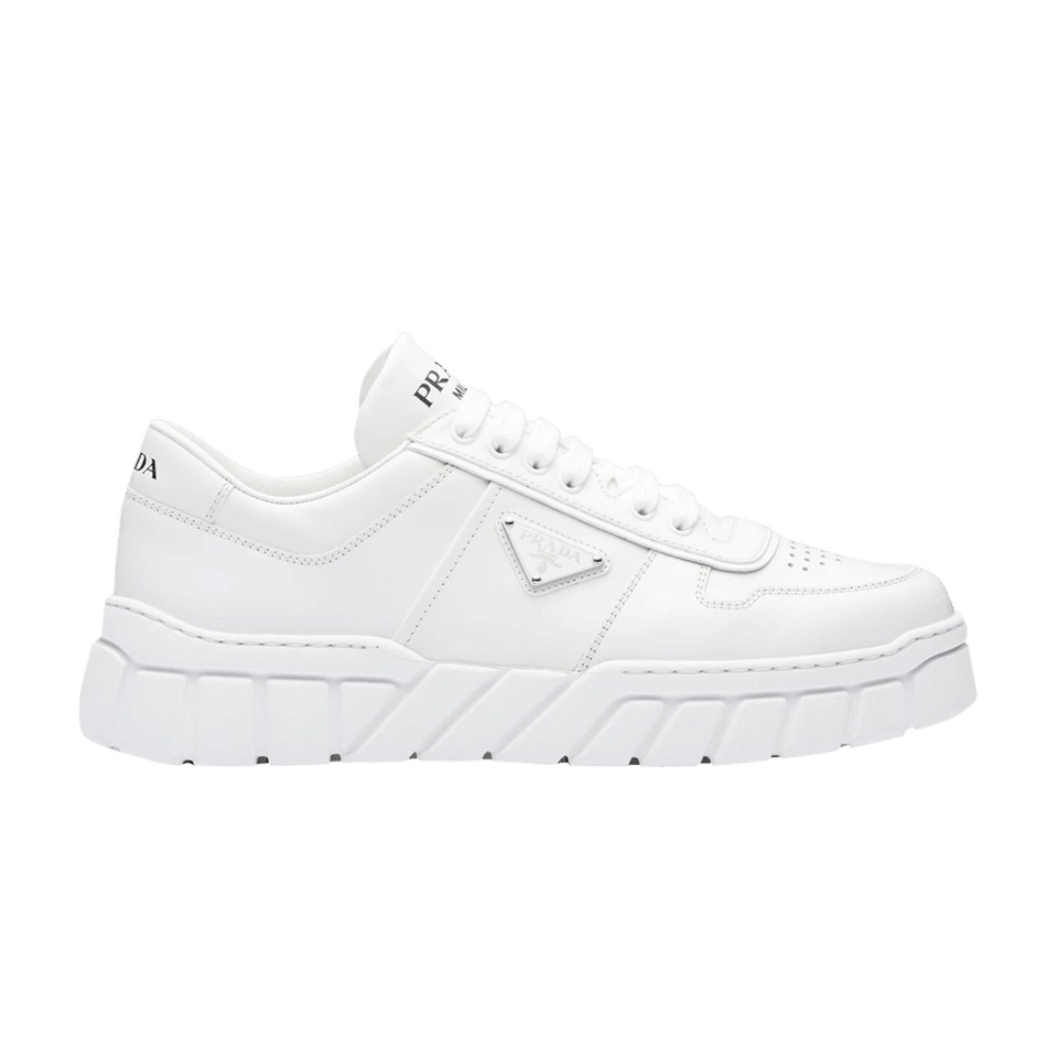 Prada Leather Sneakers White