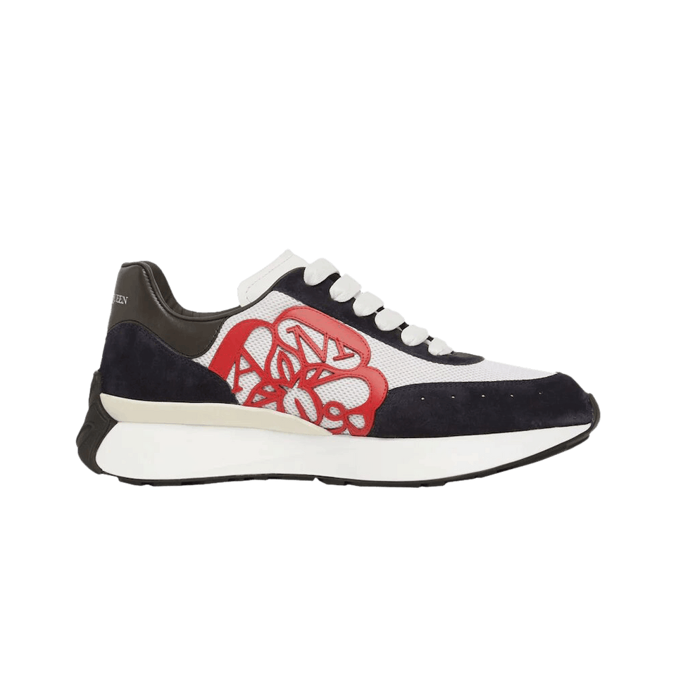 Alexander McQueen Sprint Runner White Red