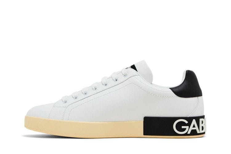 Dolce & Gabbana Portofino Low DG Logo Print - Black