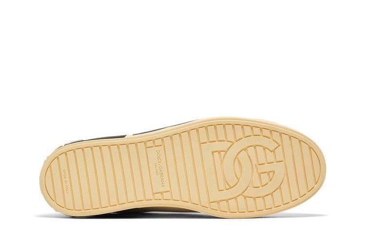 Dolce & Gabbana Portofino Low DG Logo Print - Black
