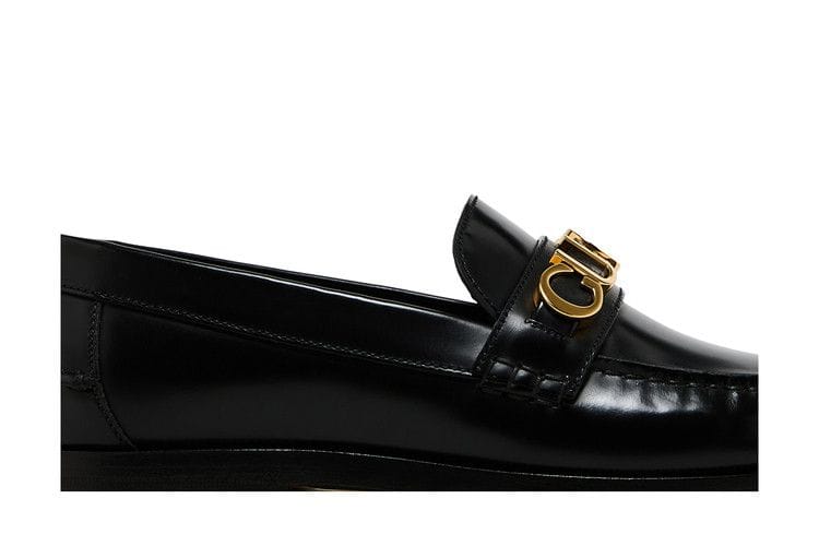 Gucci Cara Logo Snaffle Loafer Black