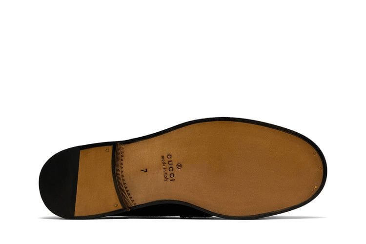 Gucci Cara Logo Snaffle Loafer Black