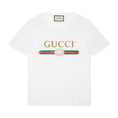 Gucci Washed Jersey Oversize T-Shirt White