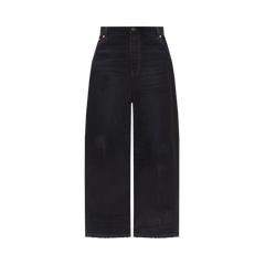 Balenciaga Large Baggy Jeans Matte Black