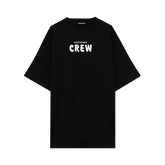 Balenciaga Crew Logo T-Shirt Black/White