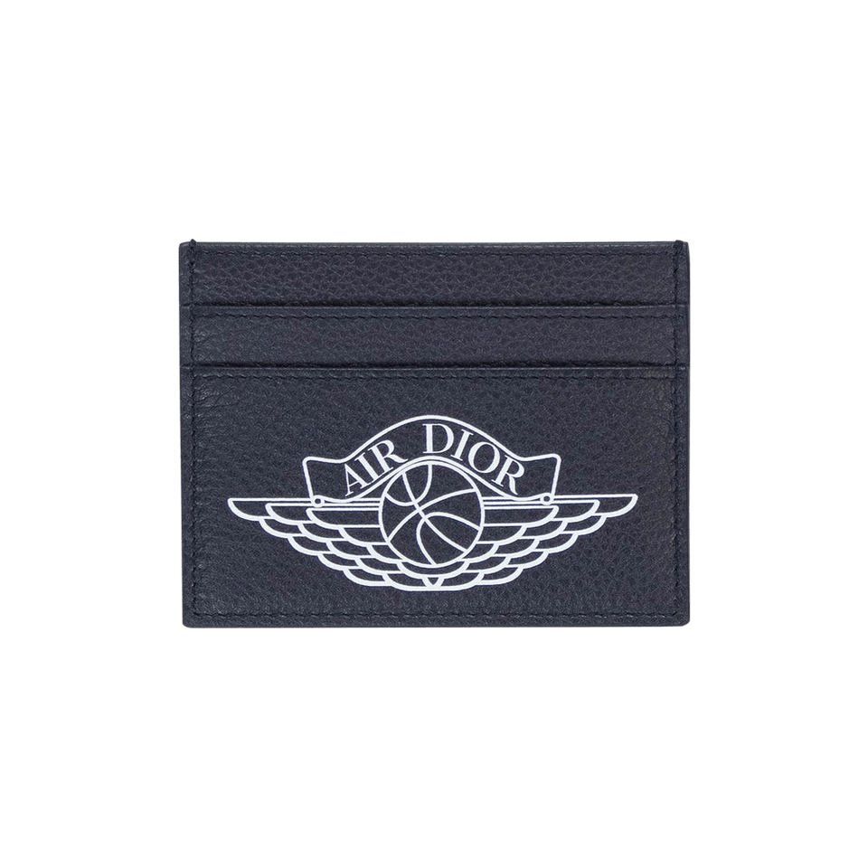 Dior x Air Jordan Wings Card Holder Navy
