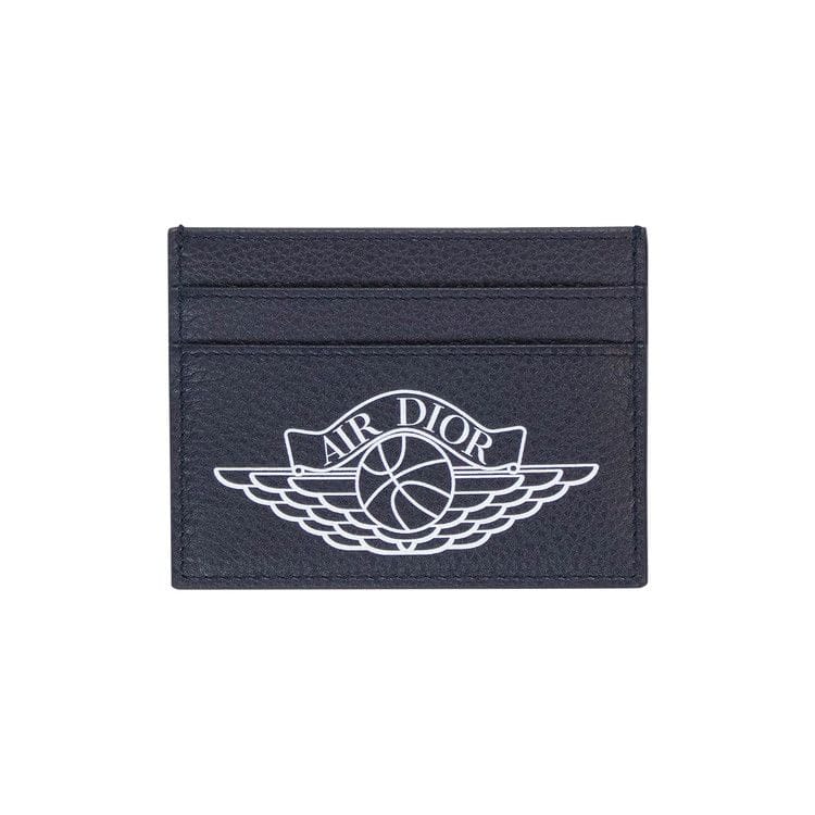 Dior x Air Jordan Wings Card Holder Navy