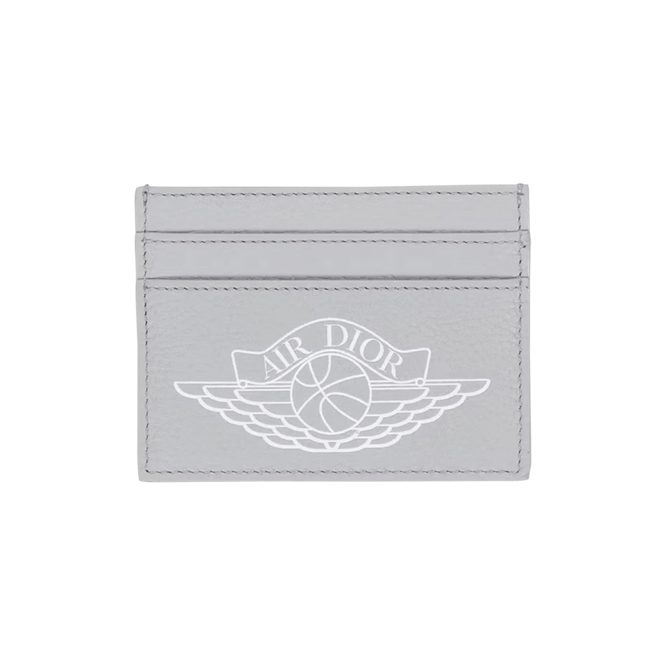 Dior x Air Jordan Wings Card Holder Grey